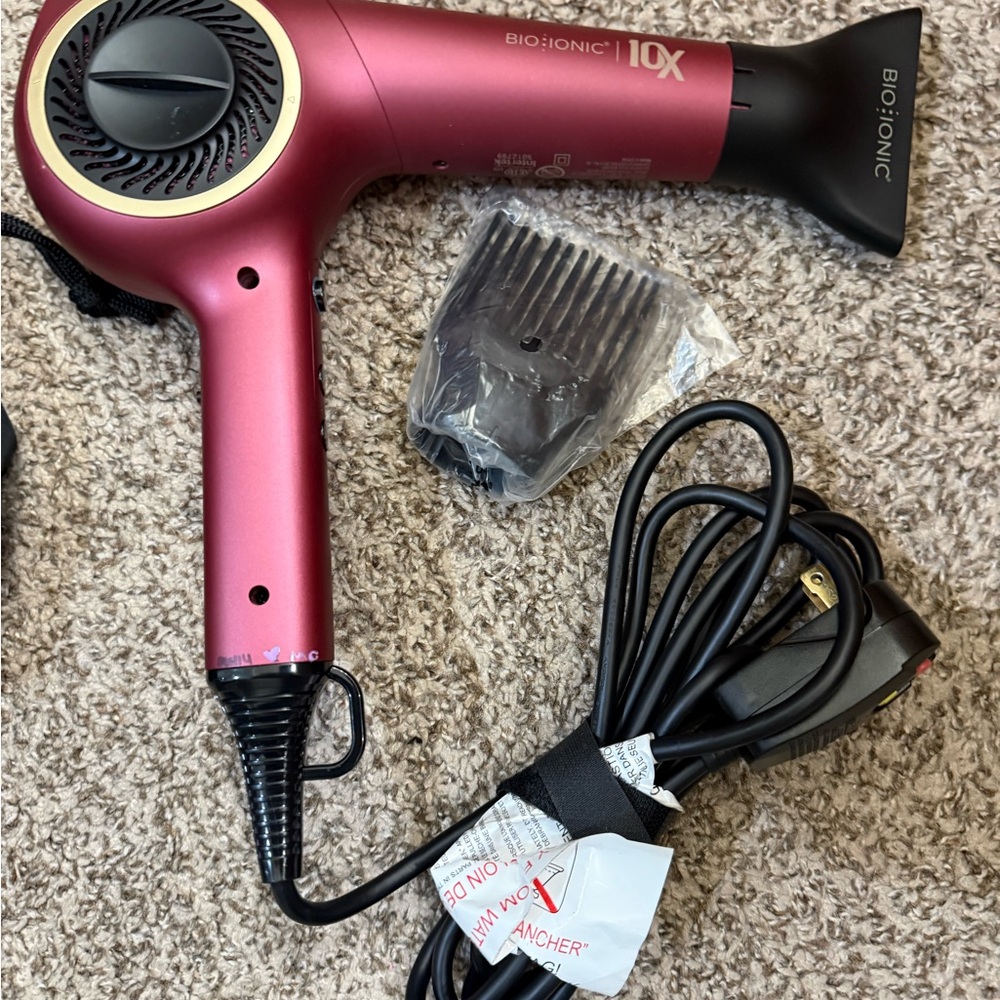 Bio Ionic 10x Pink Hair Dryer
